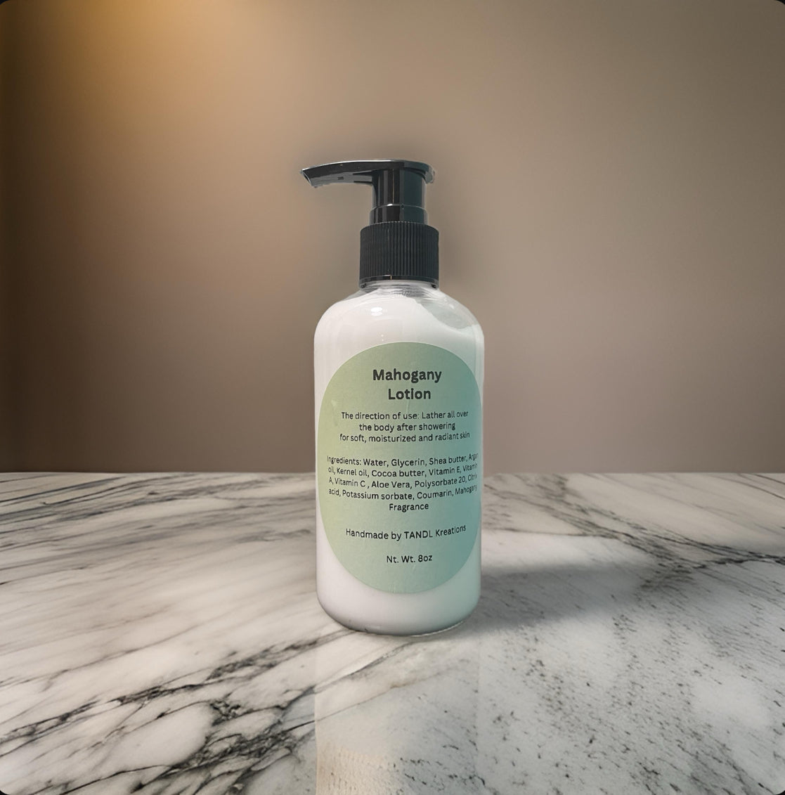 mahogany Lotion TandL Kreations