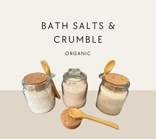 bath salts and crumble TandL Kreations