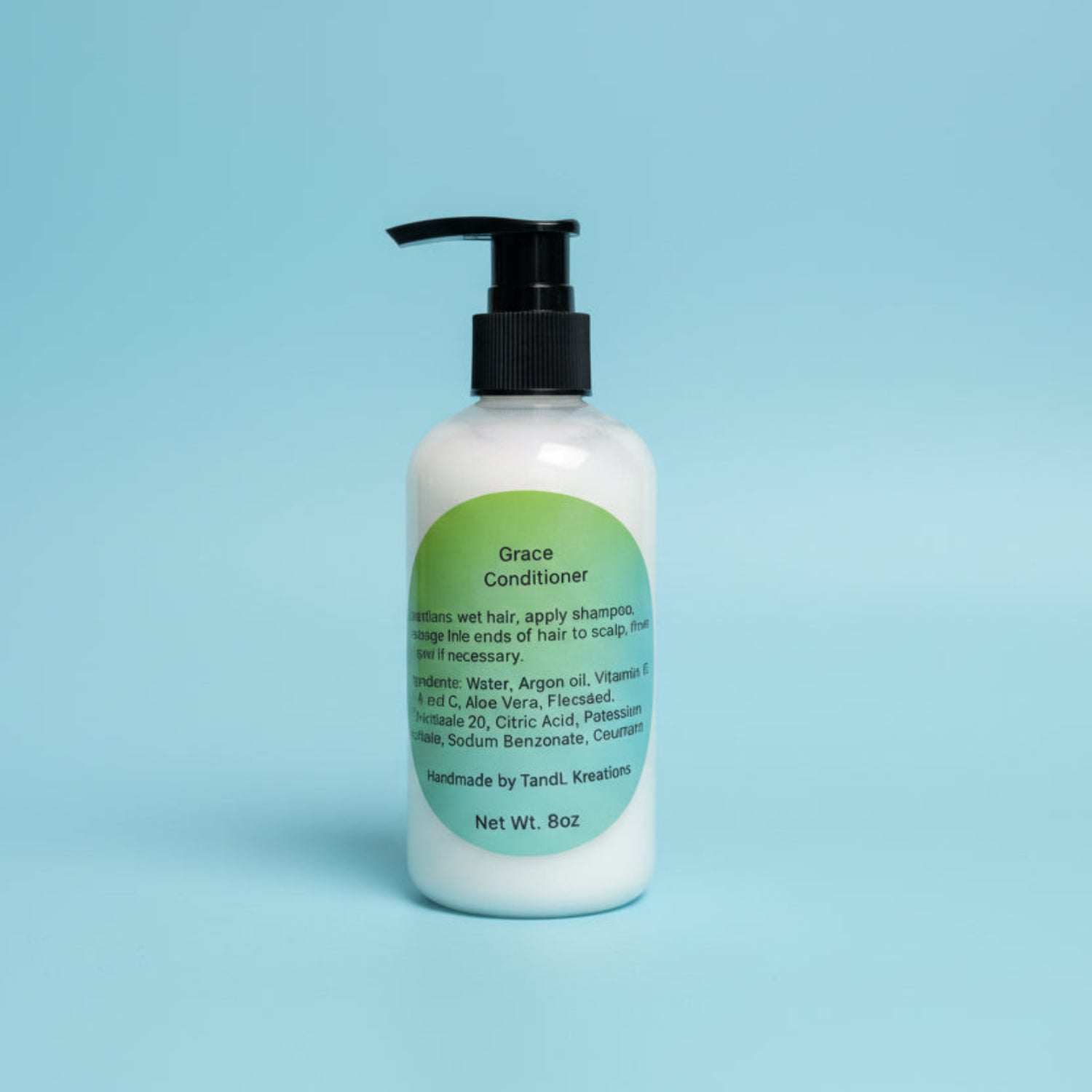 Grace 8 oz  conditioner, Argan oil TandL Kreations