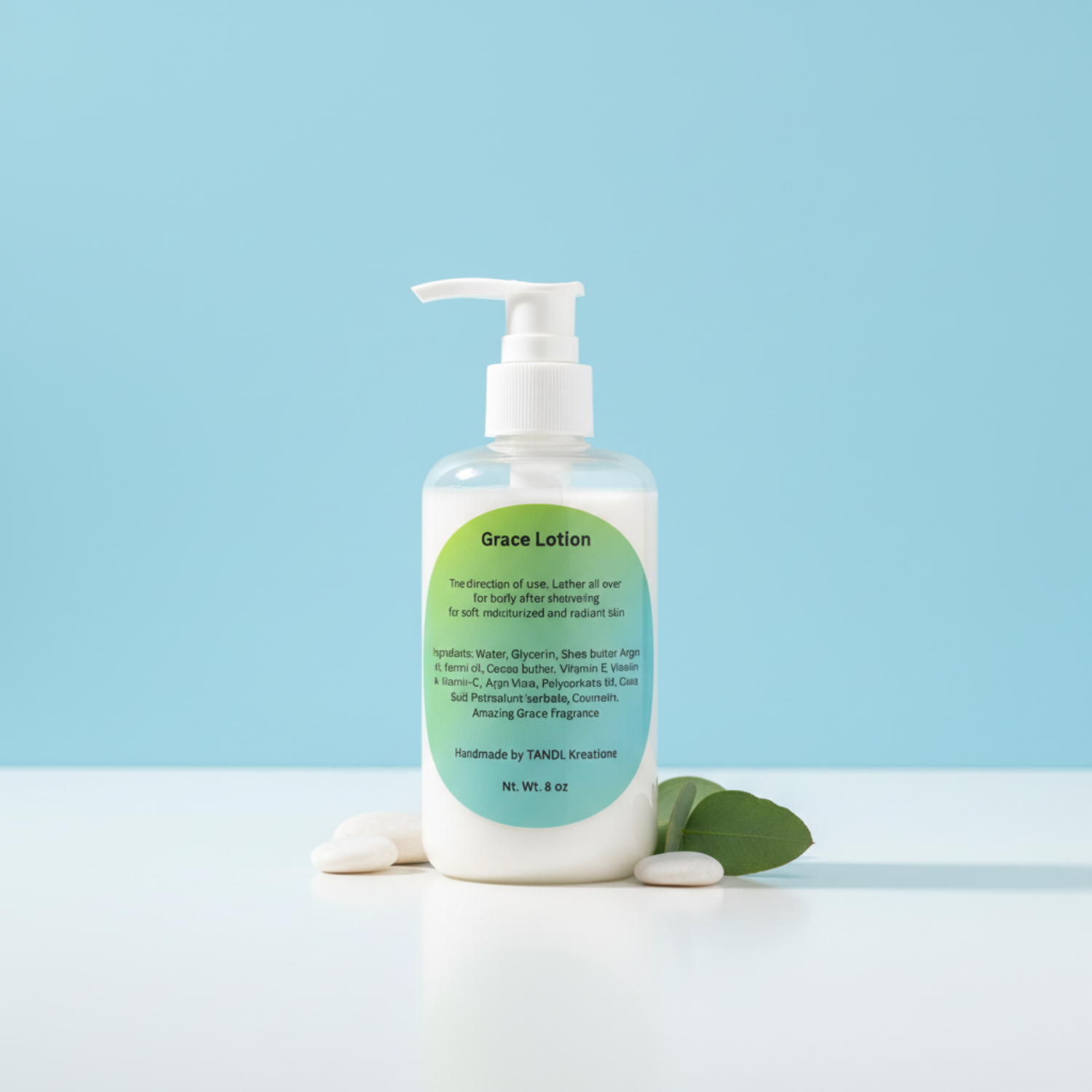 Grace 8 oz lotion Argan oil TandL Kreations