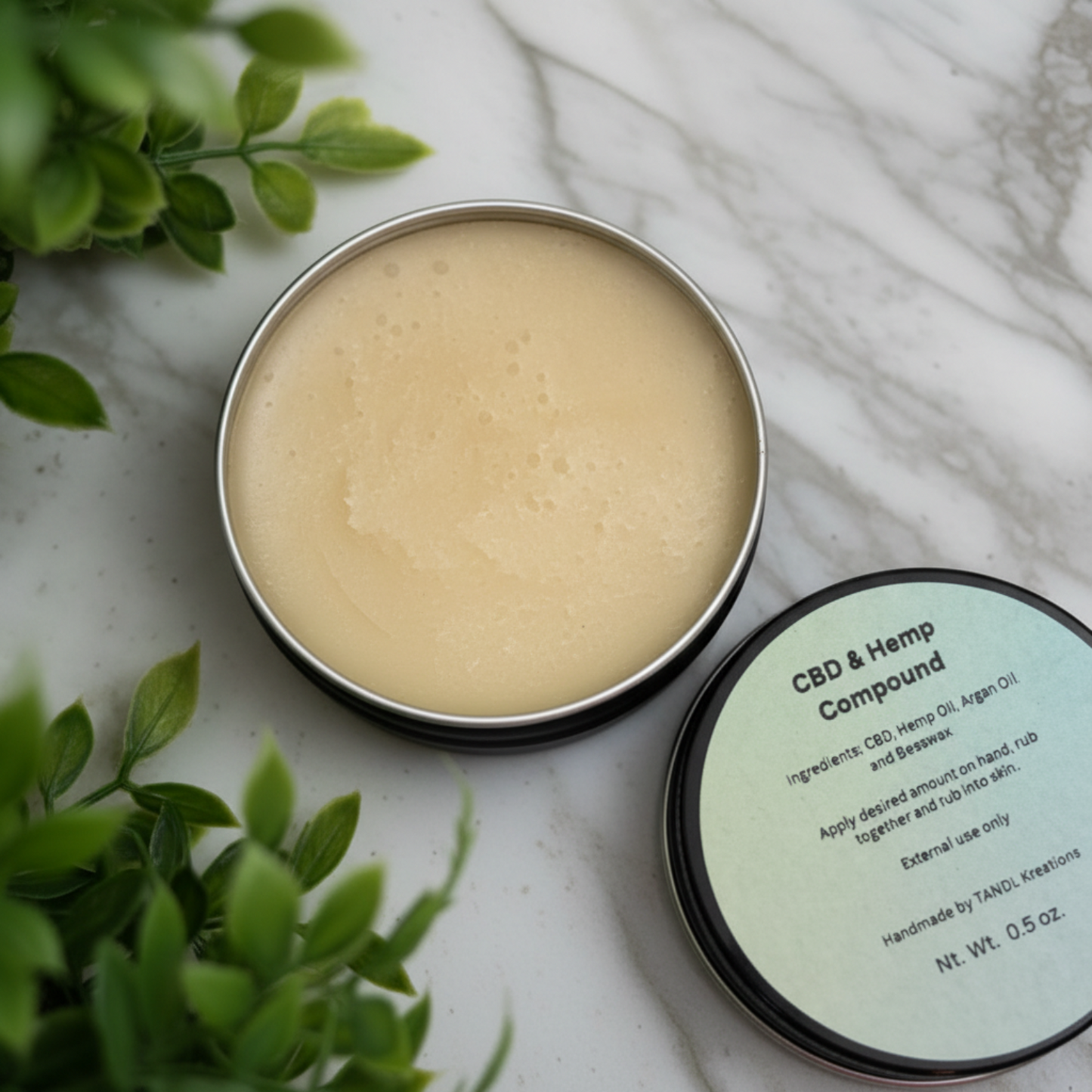 CBD compound texture detail