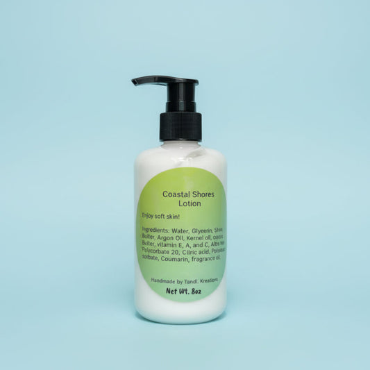 coastal Shores Lotion 8oz hydrating TandL Kreations