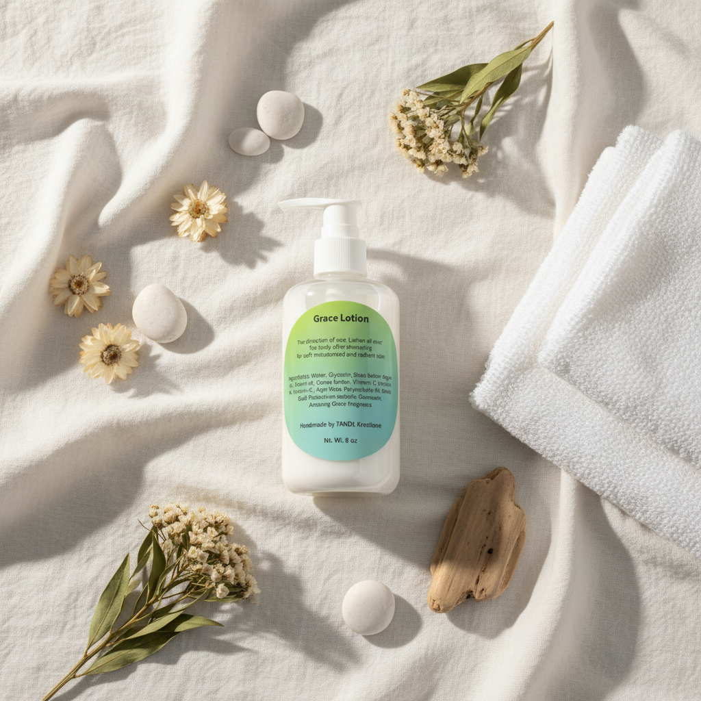 Grace Lotion Flat Lay