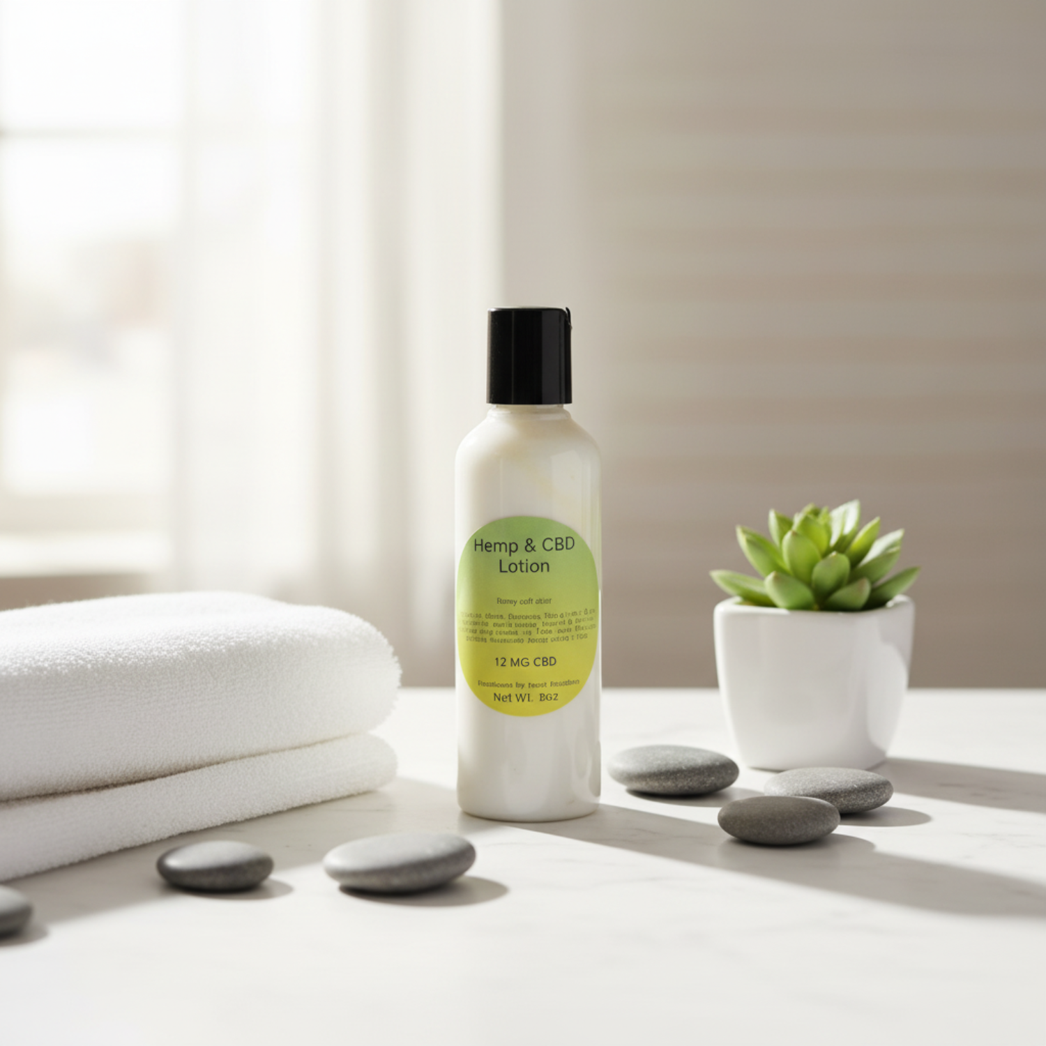 Hemp & CBD Lotion Marble