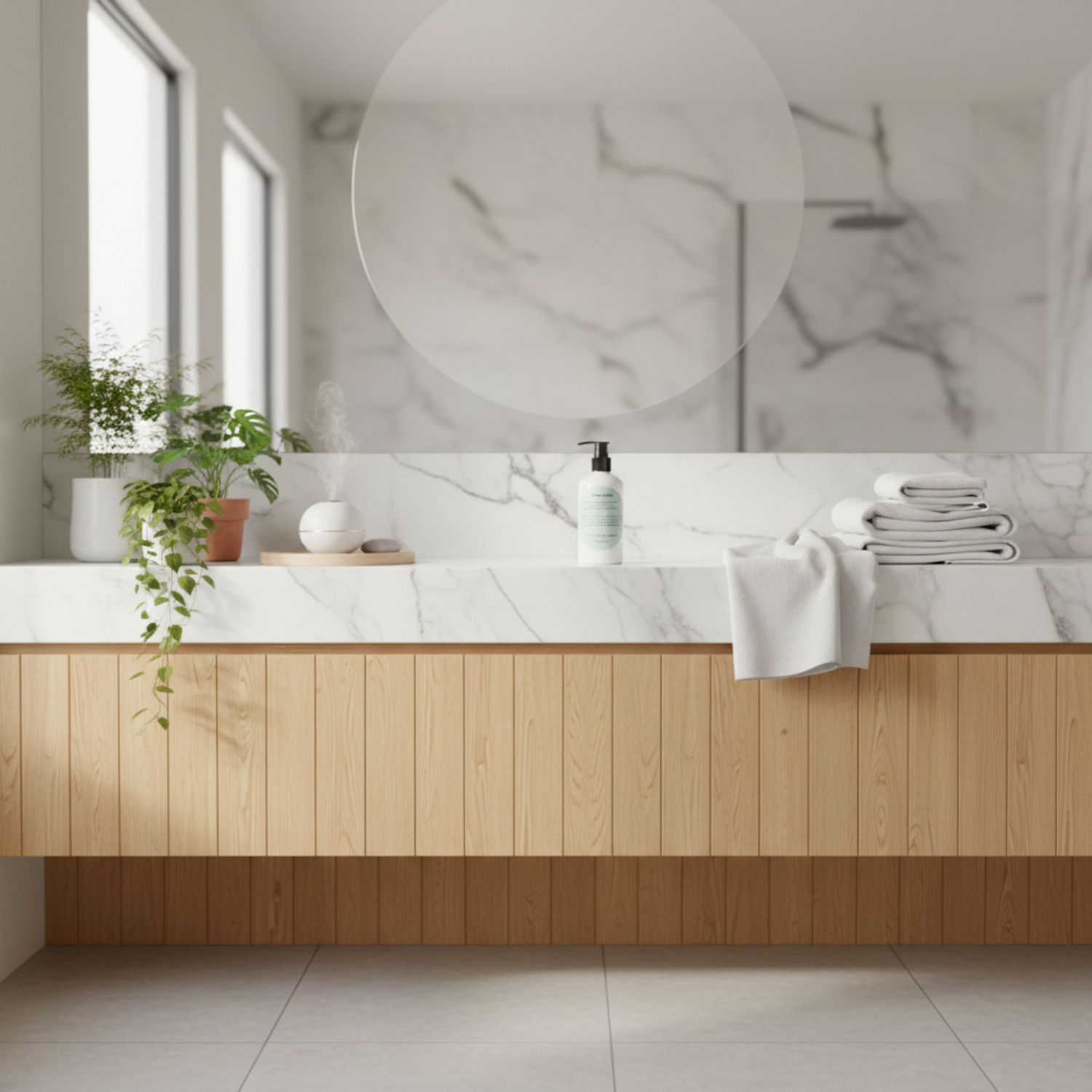 Hemp Lotion Spa Setting