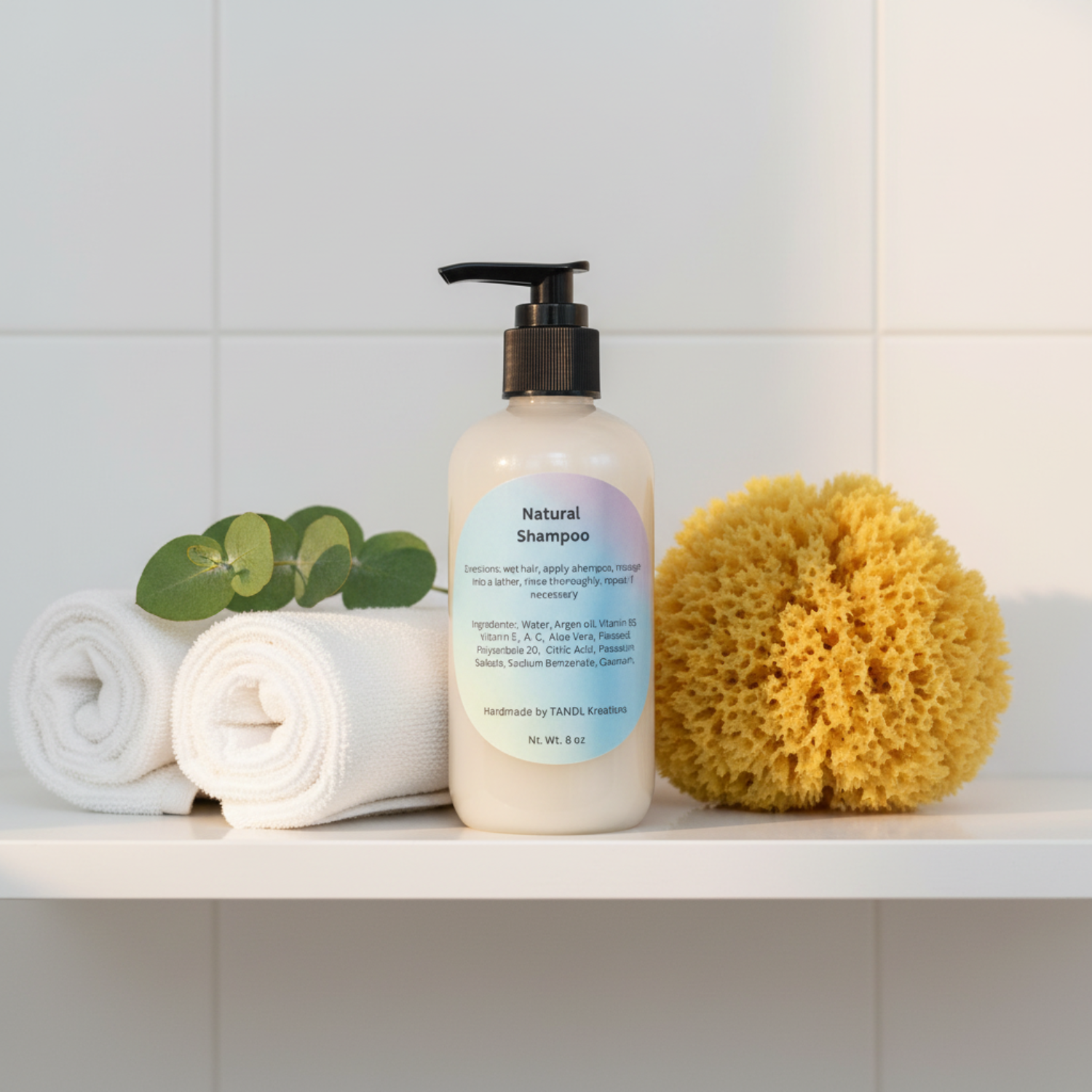 Natural Shampoo Shower