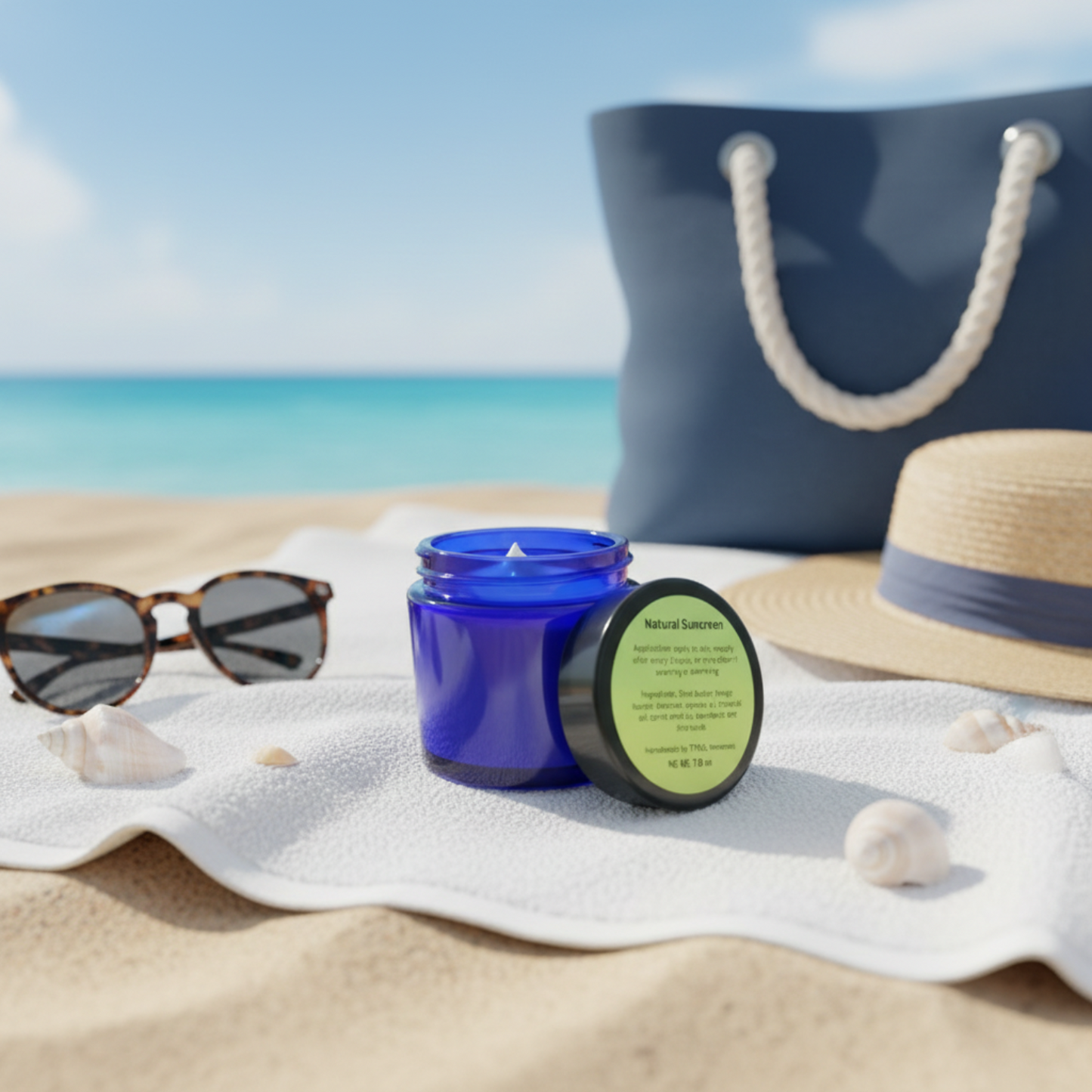 Natural Sunscreen Beach