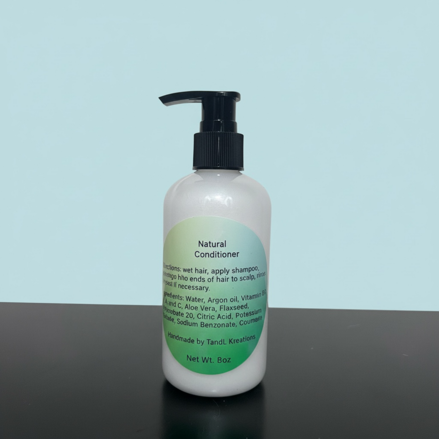 Natural Argan Oil 8oz Conditioner TandL Kreations
