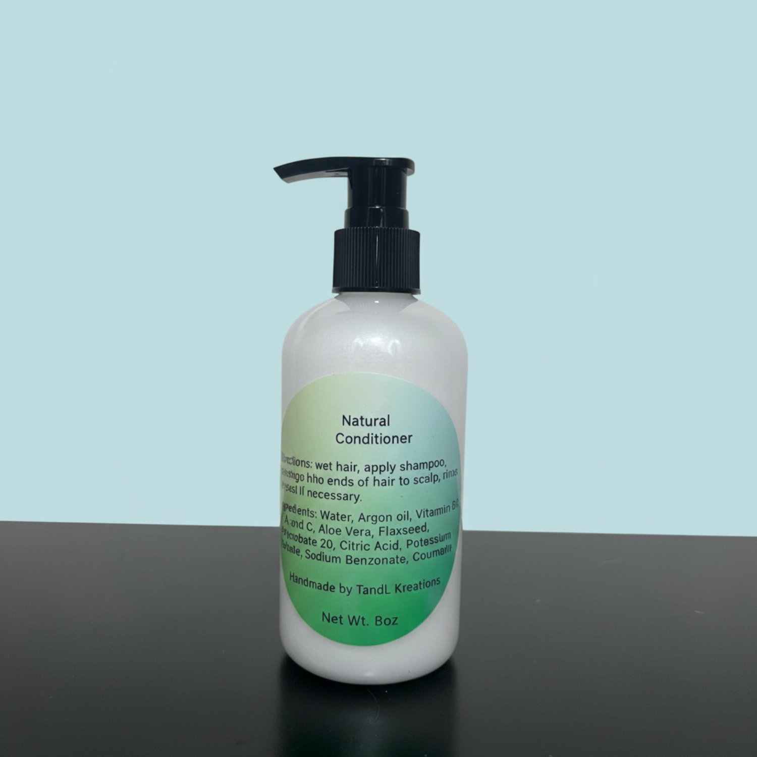 Natural Argan Oil 8oz Conditioner TandL Kreations