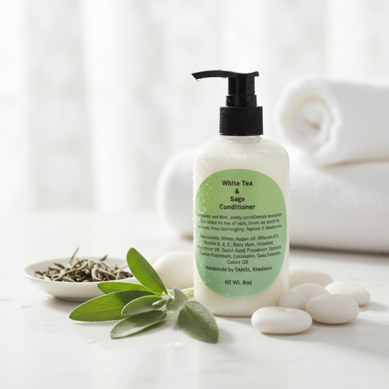 White Tea & Sage Conditioner Marble