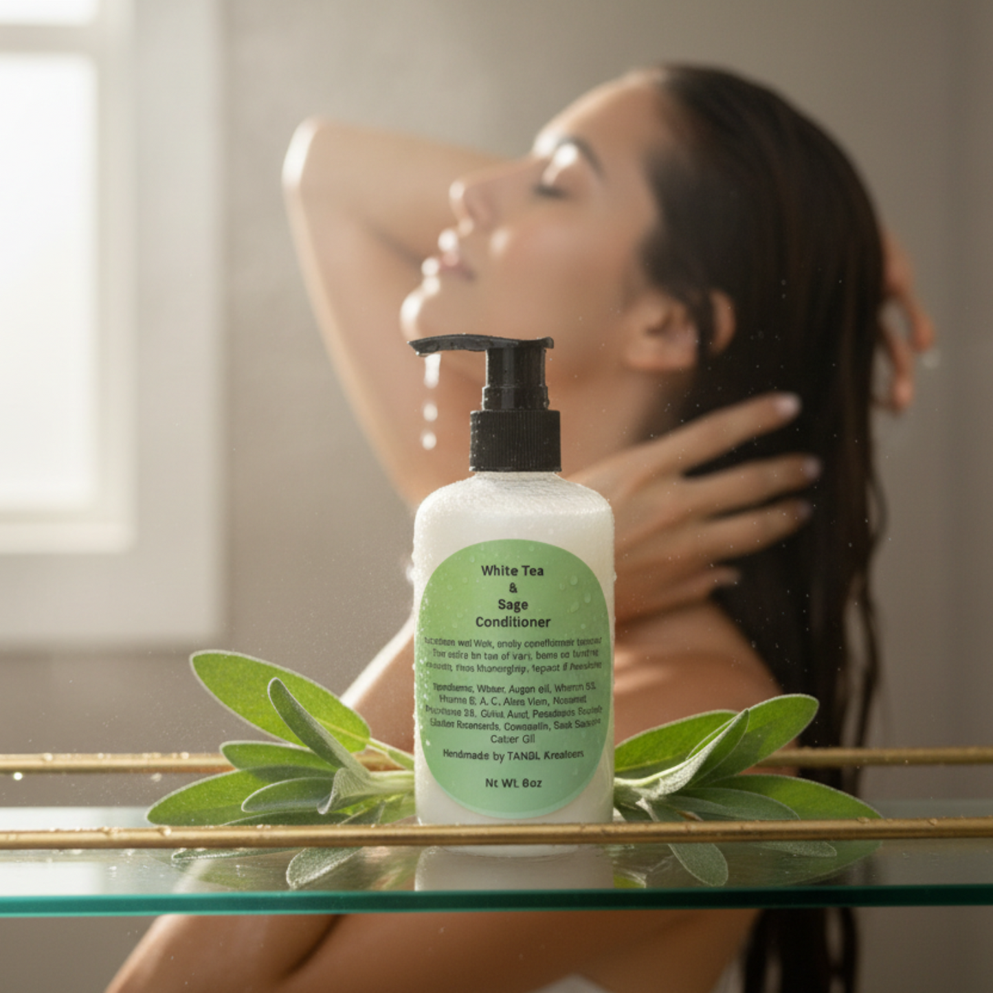 White Tea & Sage Conditioner - Product on Shelf