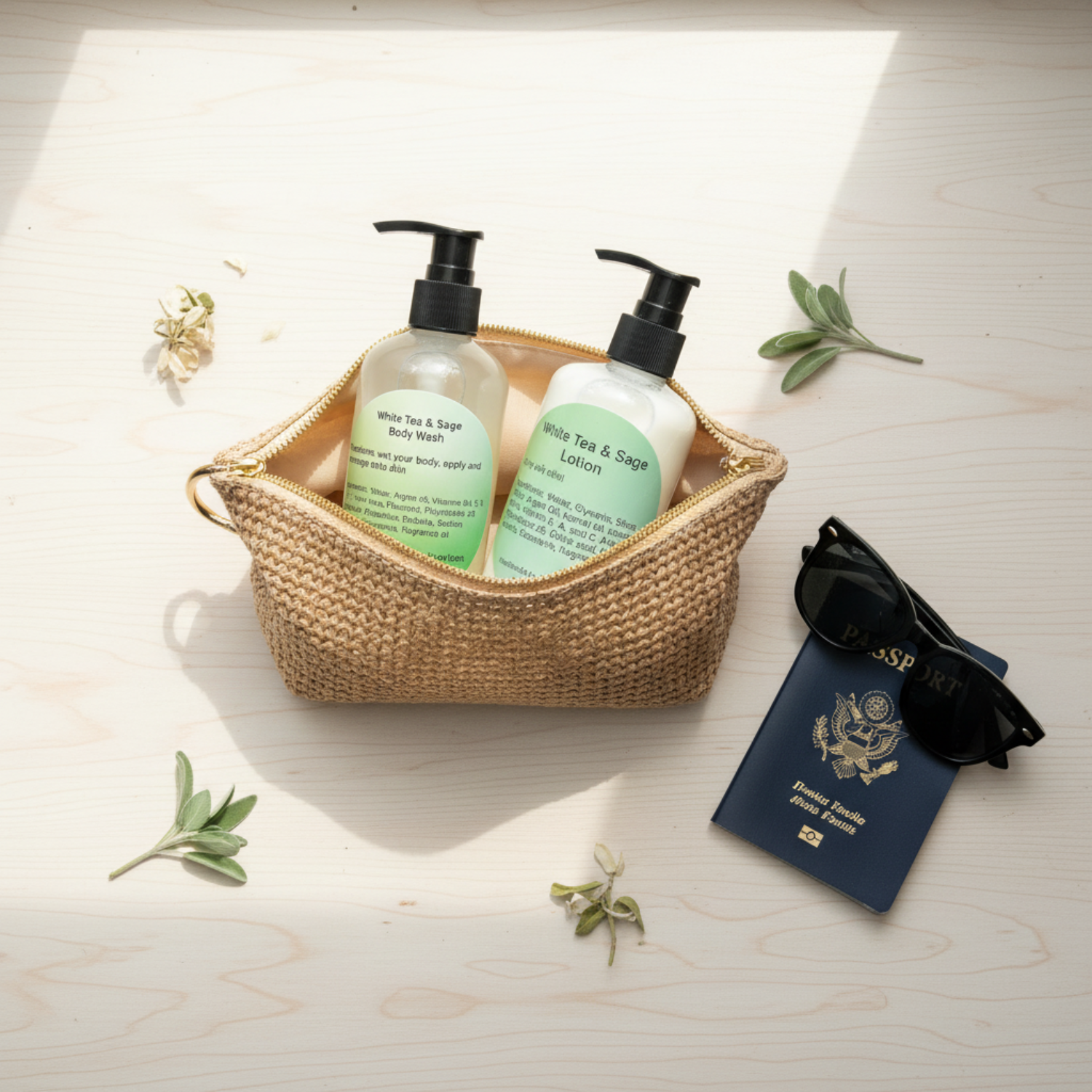 White Tea Sage Travel Ready